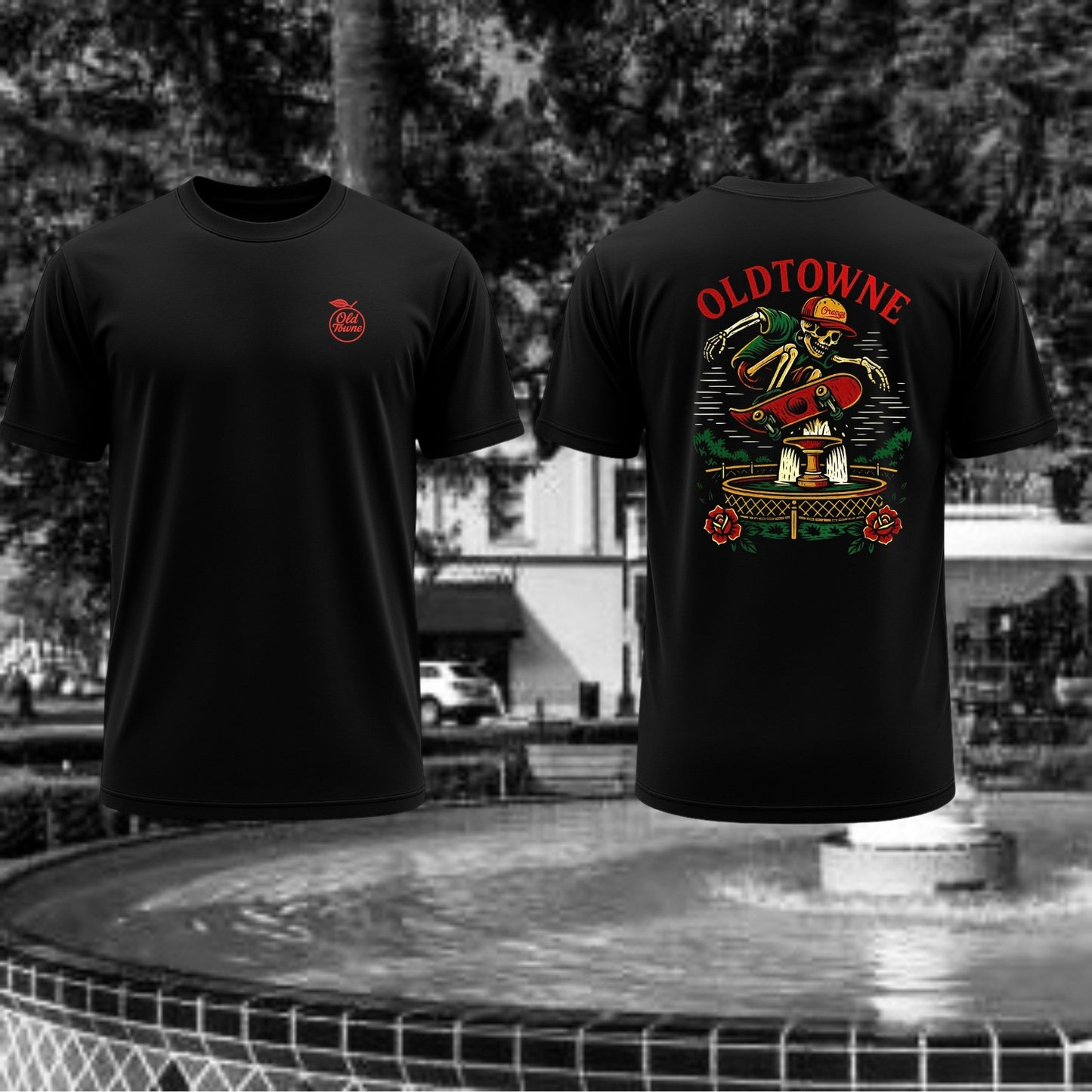 Skate the Fountain Tee