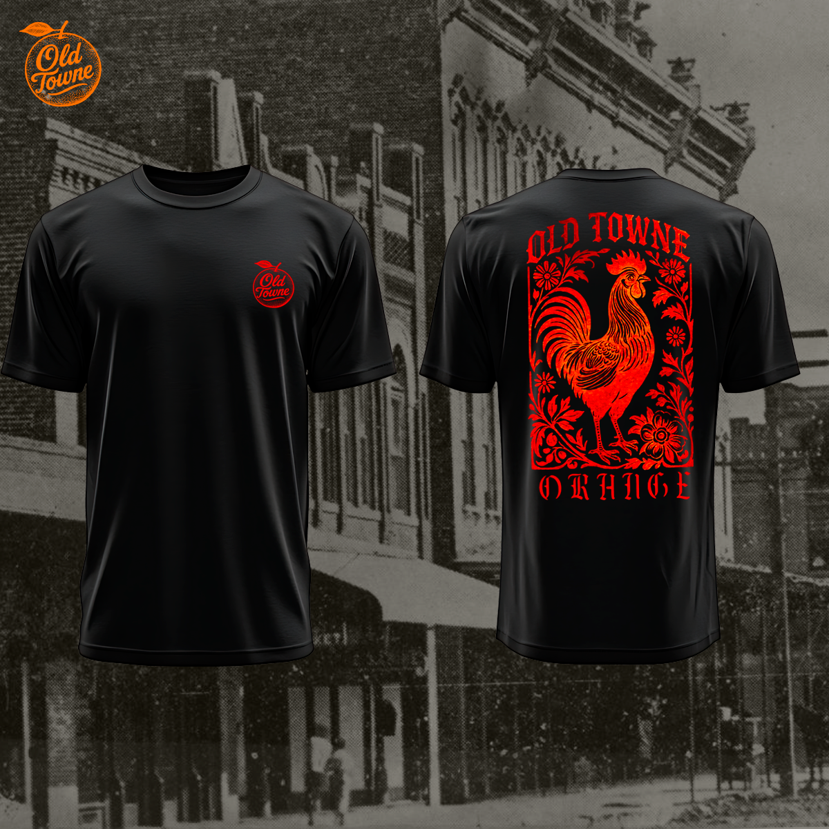 Old Towne Rooster Tee