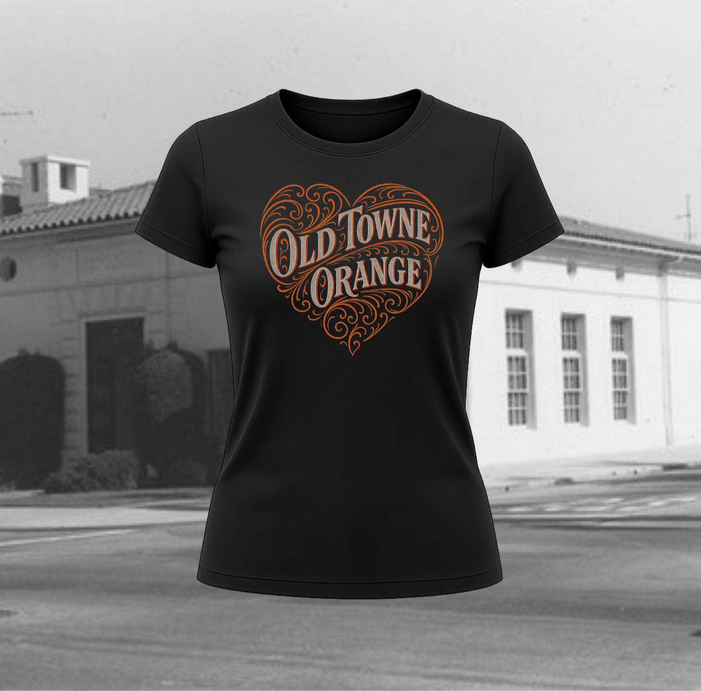 Orange Love Tee