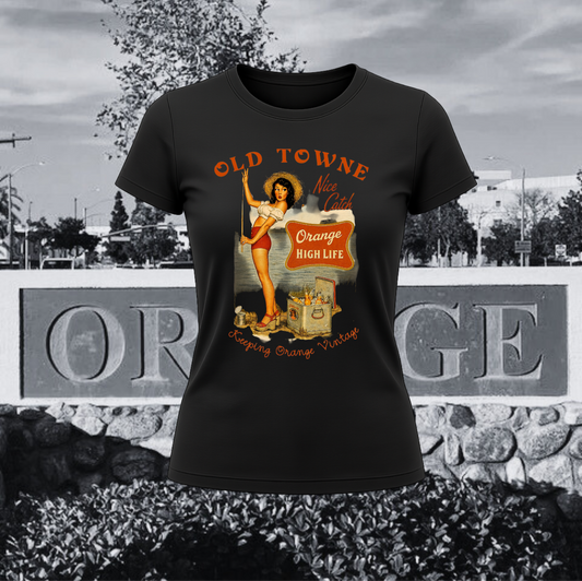 Orange High Life Tee