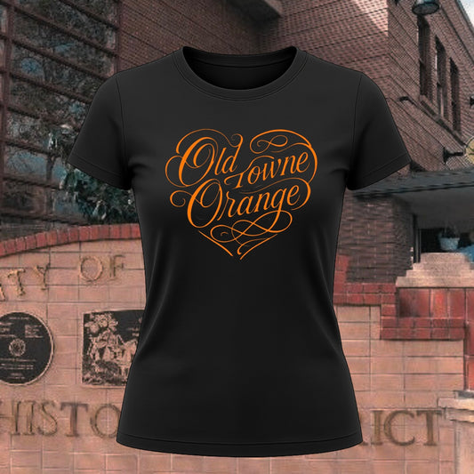 Orange Love Tee
